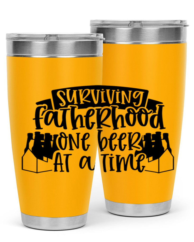 surviving fatherhood one beer at a time 19#- fathers day- Tumbler