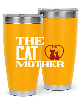 the cat mother Style 117#- cat- Tumbler