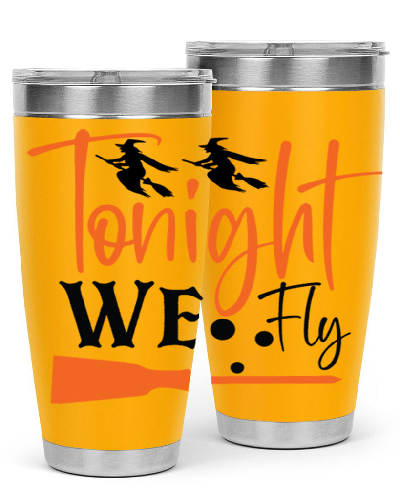 tonight we fly 105#- halloween- Tumbler
