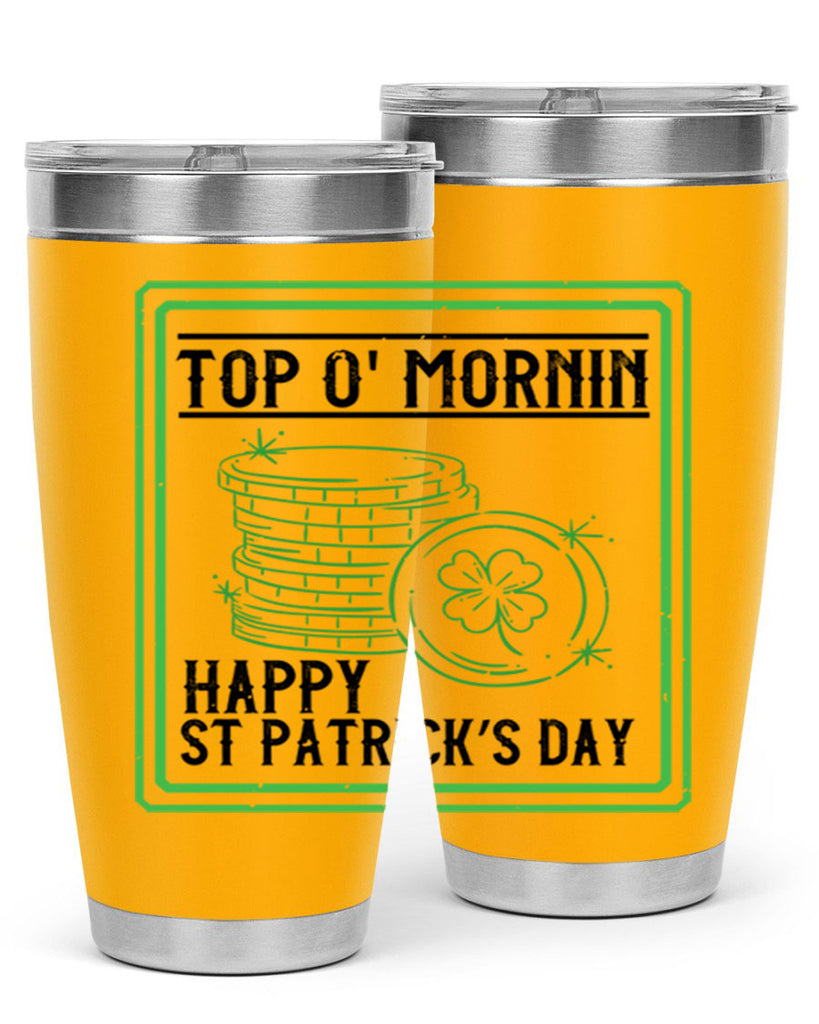 top o mornin happy st patrick’s day Style 8#- St Patricks Day- Tumbler