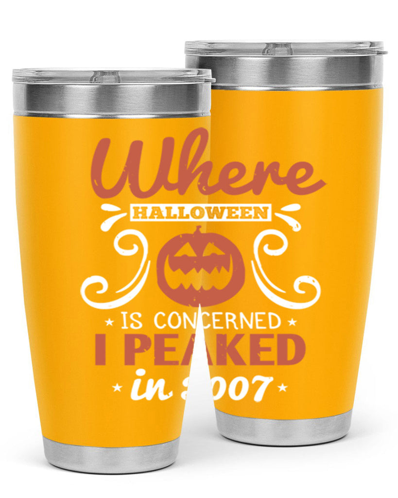 where halloween is 122#- halloween- Tumbler