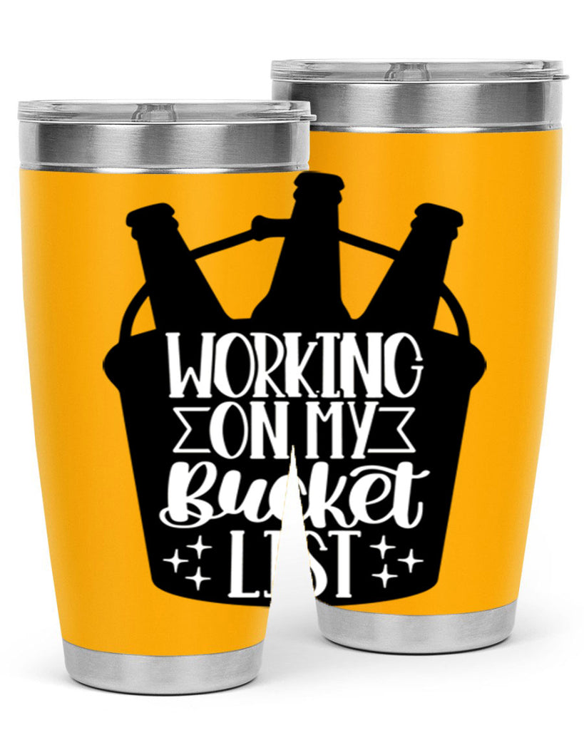 working on my bucket list 14#- beer- Tumbler