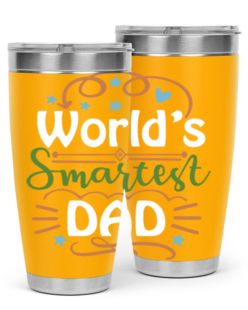 world’s smartest dad 2#- fathers day- Tumbler