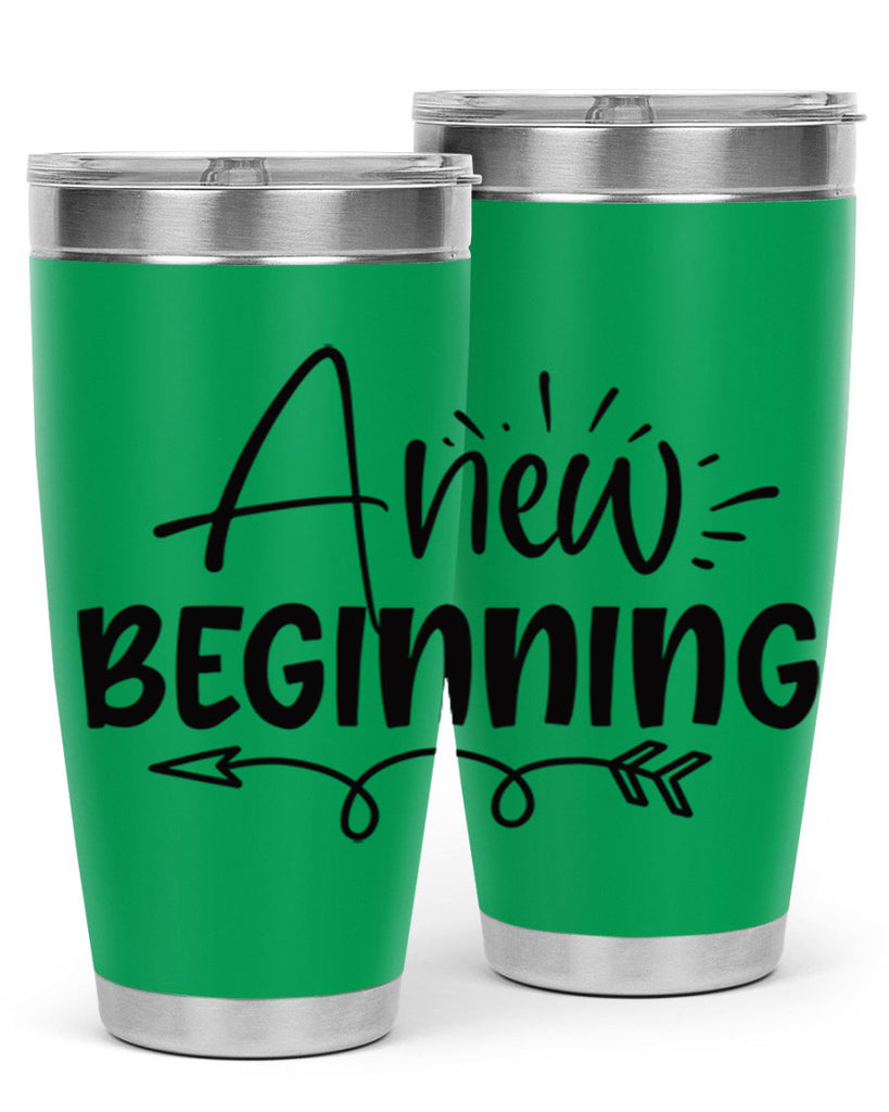 A new beginning 1#- spring- Tumbler