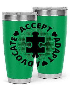 Accept Style 41#- autism- Tumbler