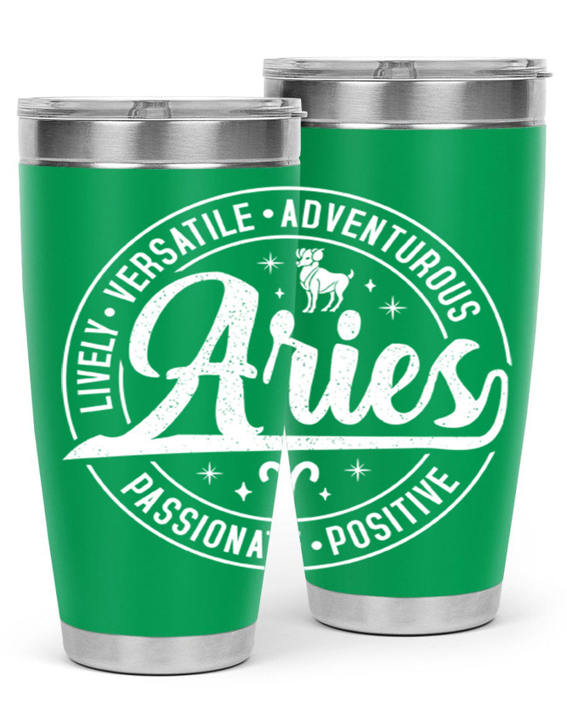 Aries 103#- zodiac- Tumbler