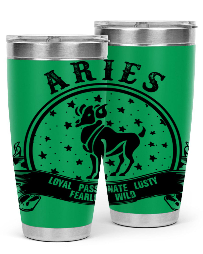 Aries 1#- zodiac- Tumbler
