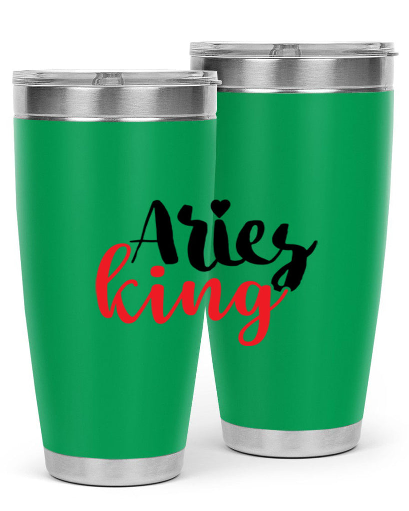Aries king 96#- zodiac- Tumbler