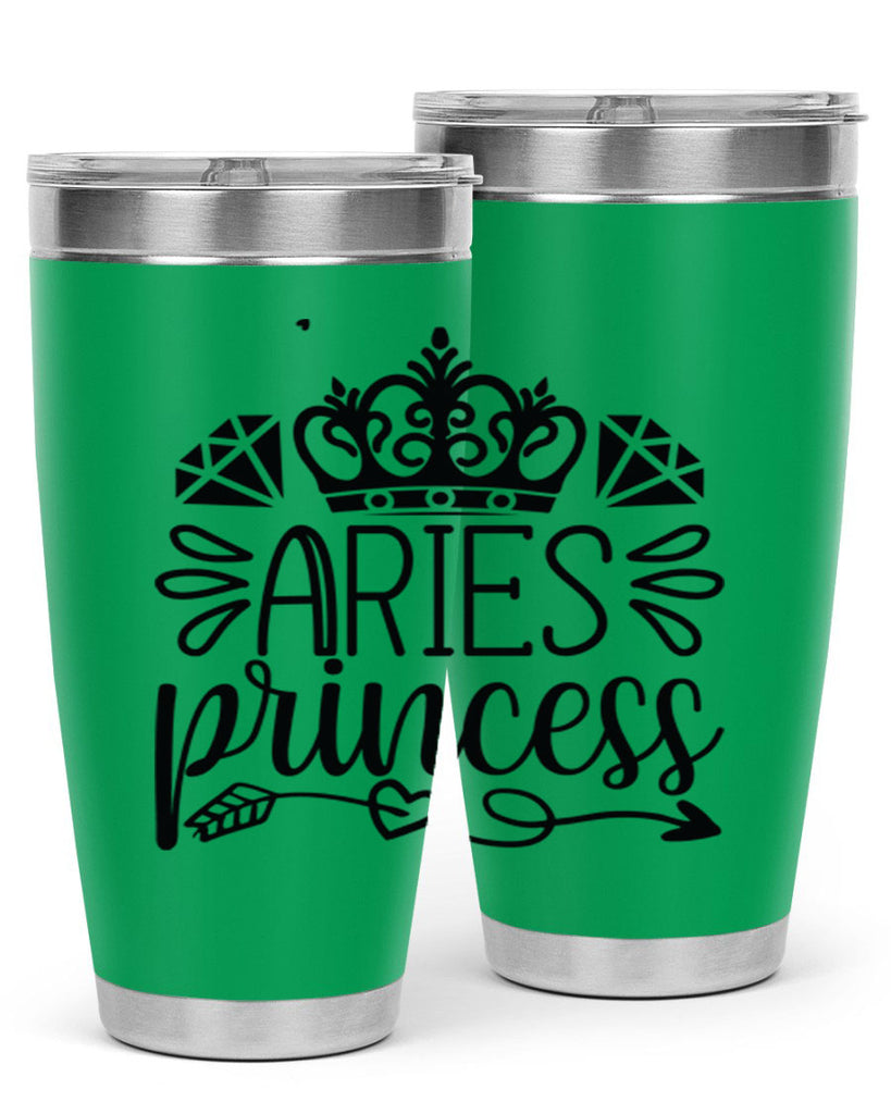 Aries princess 114#- zodiac- Tumbler