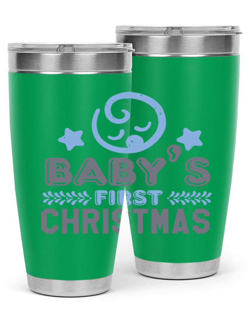 Baby First Christmas Style 2#- baby shower- tumbler