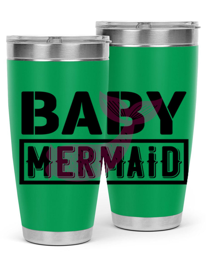 Baby mermaid 29#- mermaid- Tumbler