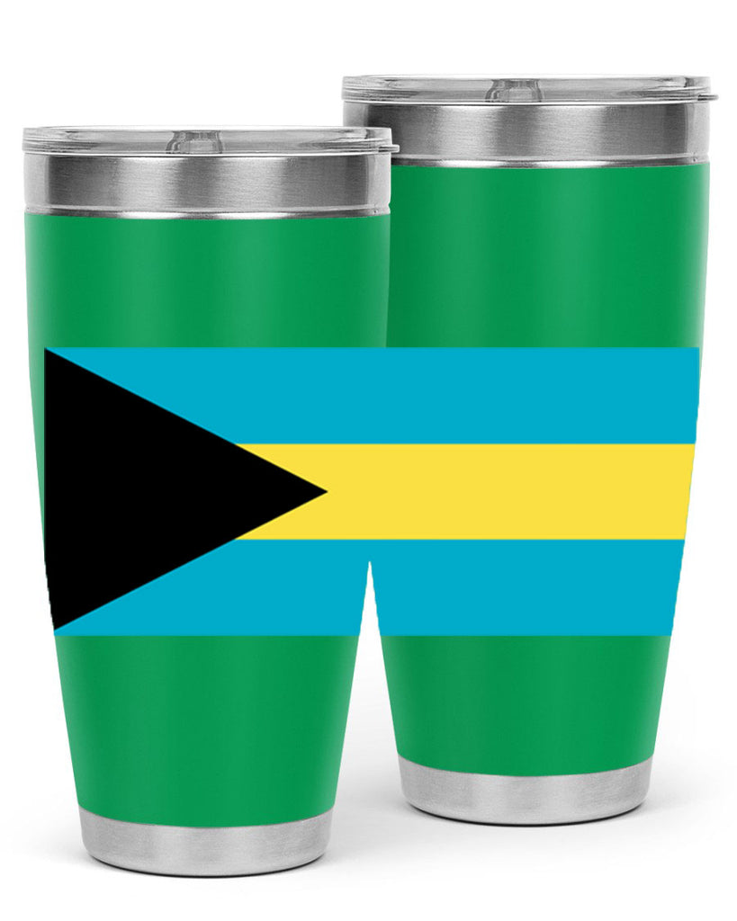 Bahamas 186#- world flags- Tumbler