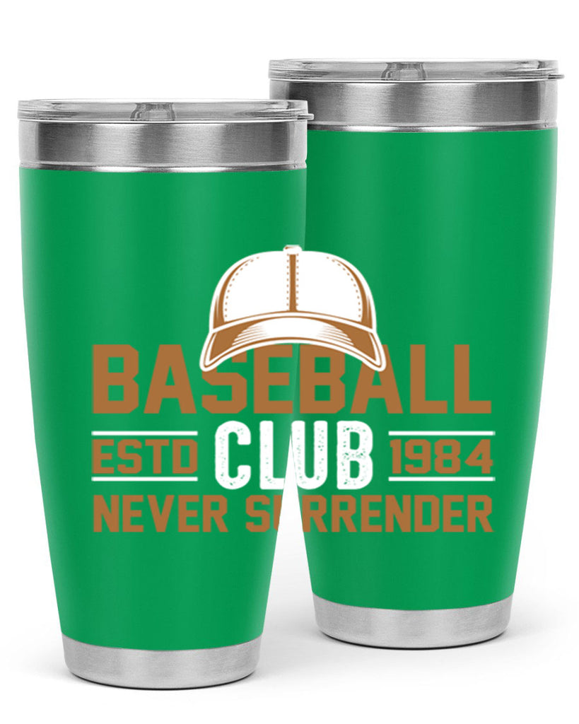 Base 1447#- baseball- Tumbler