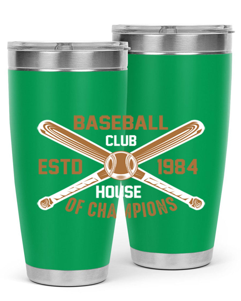Baseball 1443#- baseball- Tumbler