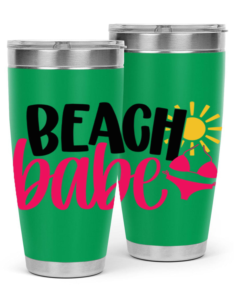 Beach Babe Style 52#- summer- Tumbler