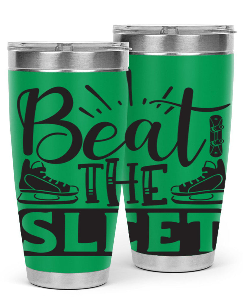 Beat the sleet 24#- winter- Tumbler
