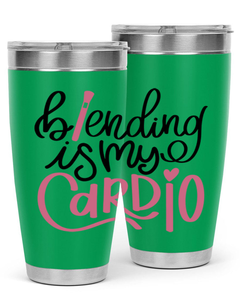 Blending is my Cardio Style 130#- make up- Tumbler