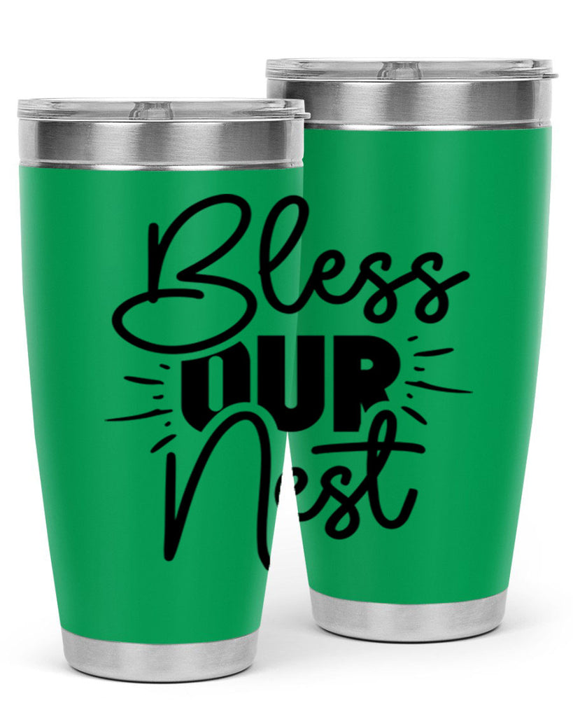 Bless Our Nest 52#- spring- Tumbler