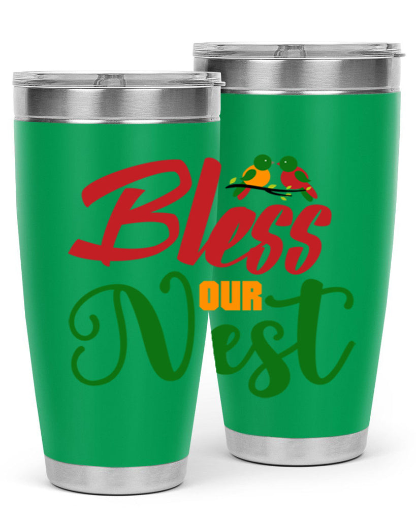 Bless Our Nest 67#- spring- Tumbler