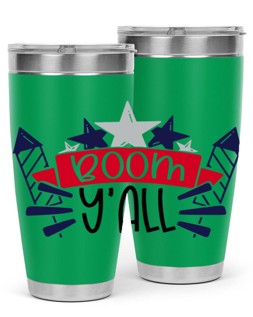 Boom Yall Style 146#- Fourt Of July- Tumbler
