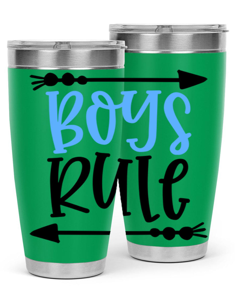 Boys Rule Style 108#- baby- tumbler
