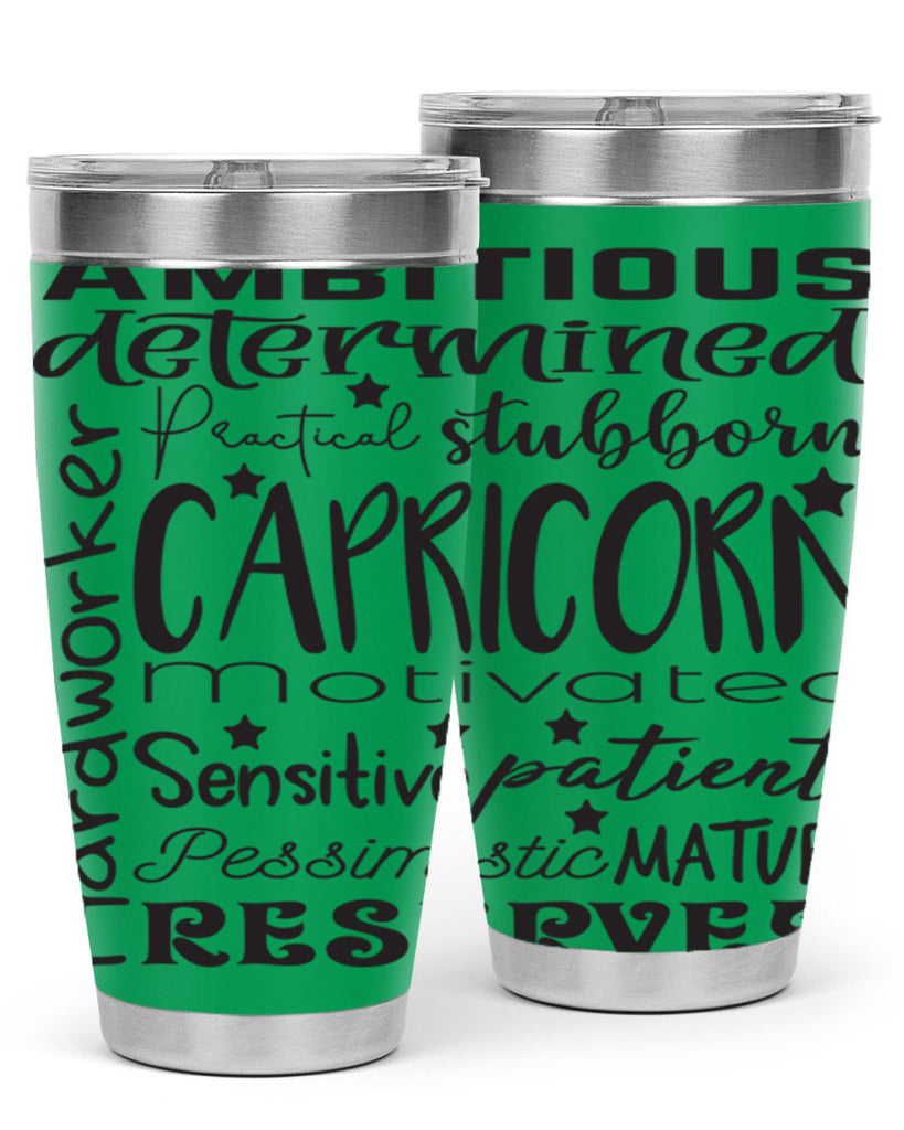 Capricorn 566#- zodiac- Tumbler