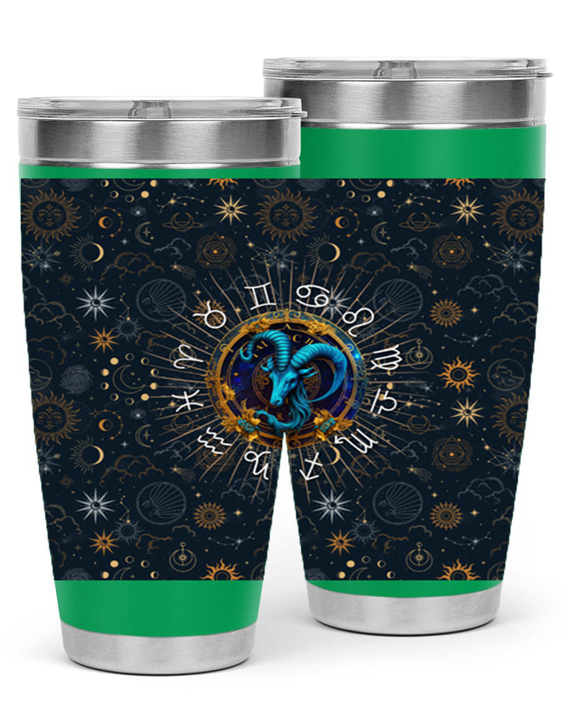 Capricorn Straight 184#- zodiac- Tumbler