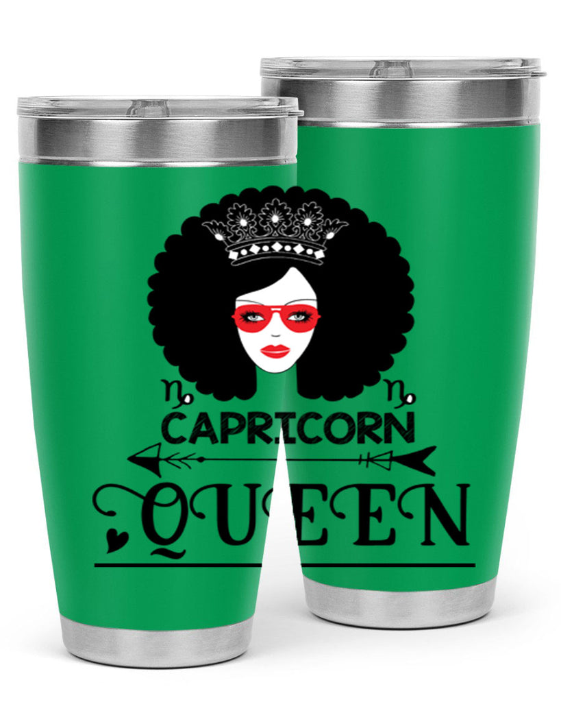 Capricorn queen 197#- zodiac- Tumbler