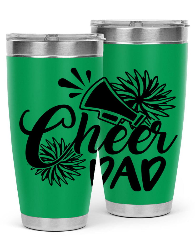 Cheer dad 1391#- cheer- Tumbler