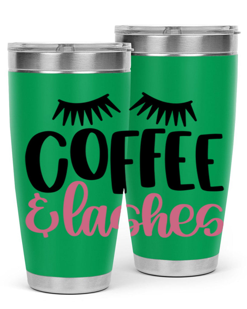 Coffee Lashes Style 110#- make up- Tumbler