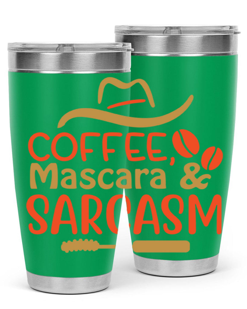 Coffee Mascara Sarcasm 21#- fashion- Cotton Tank