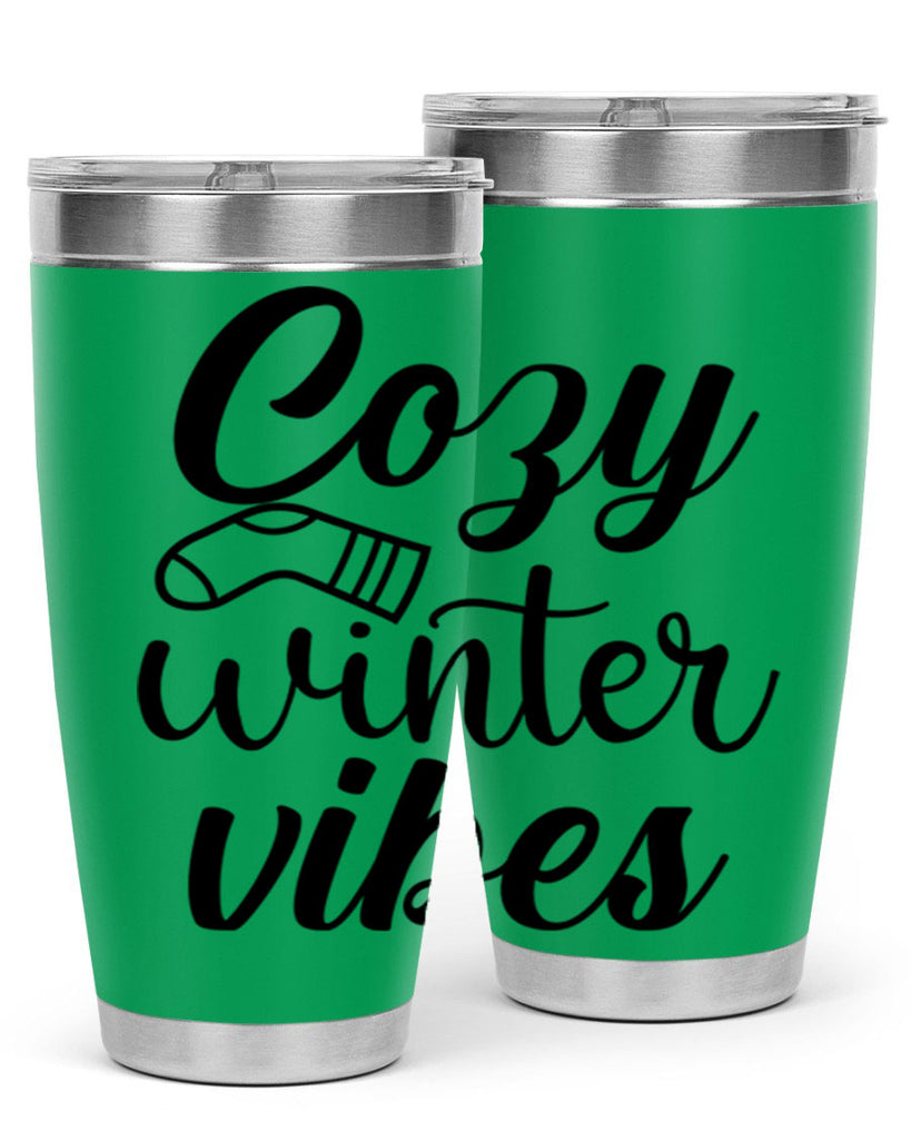 Cozy Winter Vibes 82#- winter- Tumbler