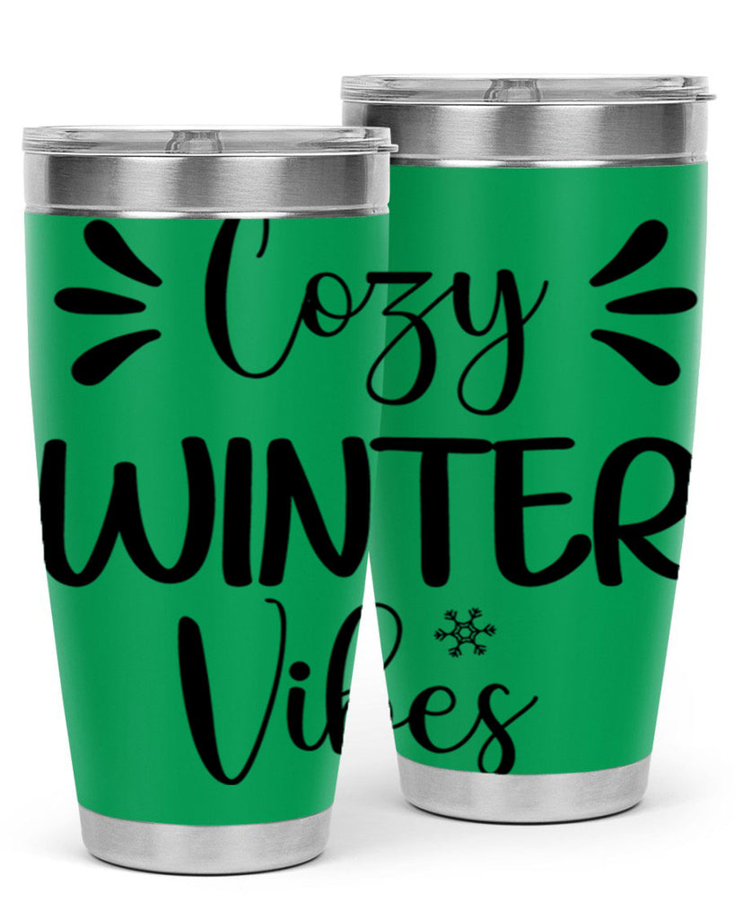 Cozy Winter Vibes76#- winter- Tumbler