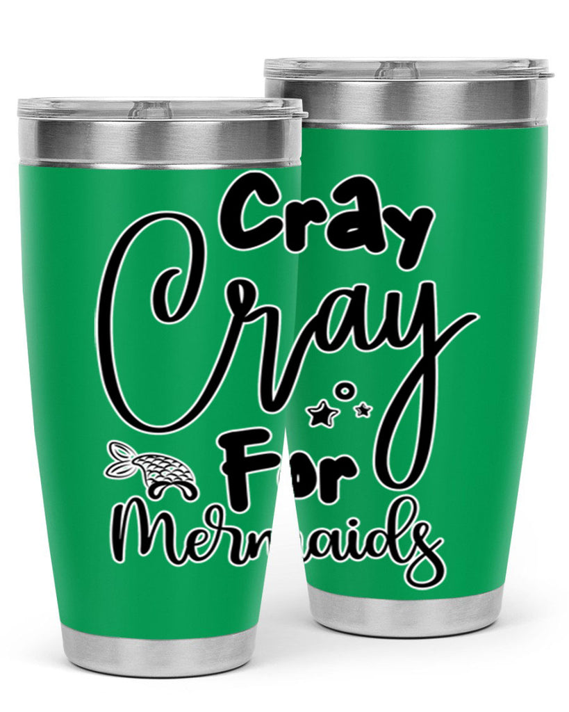 Cray Cray For Mermaids 88#- mermaid- Tumbler