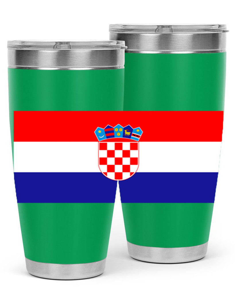 Croatia 155#- world flags- Tumbler