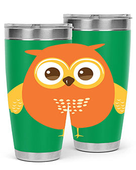 Cute Owl A TurtleRabbit 2#- owl- Tumblers