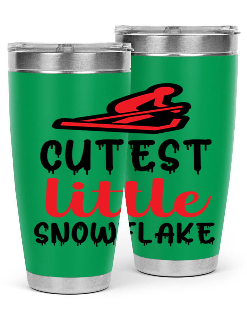 Cutest little snowflake 87#- winter- Tumbler