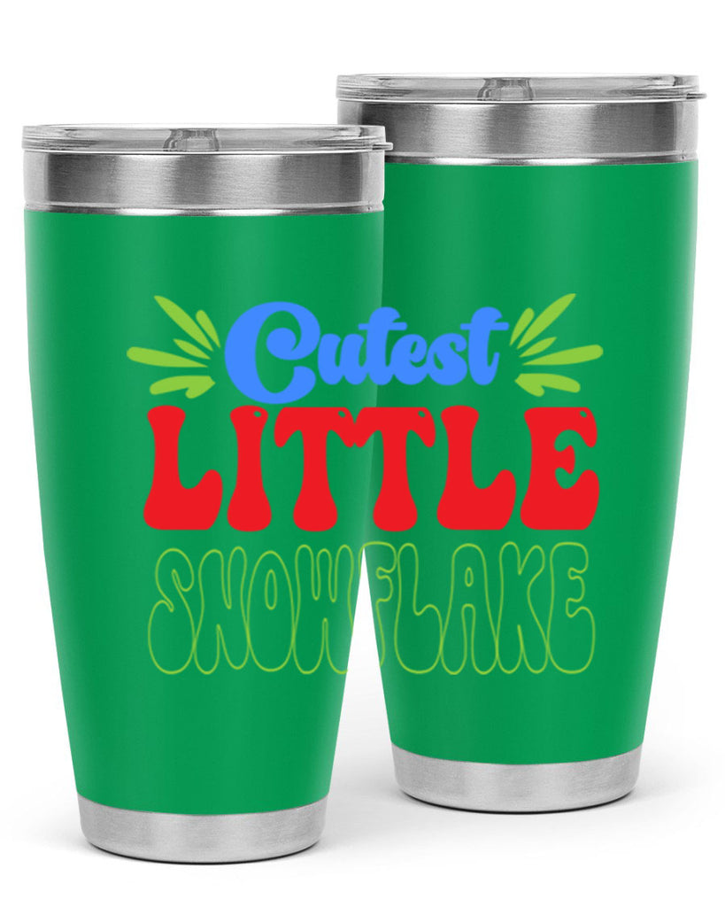 Cutest little snowflake 89#- winter- Tumbler