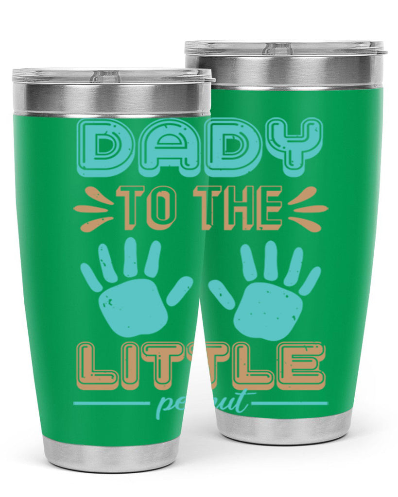 Dady to the little peanut Style 43#- baby shower- tumbler