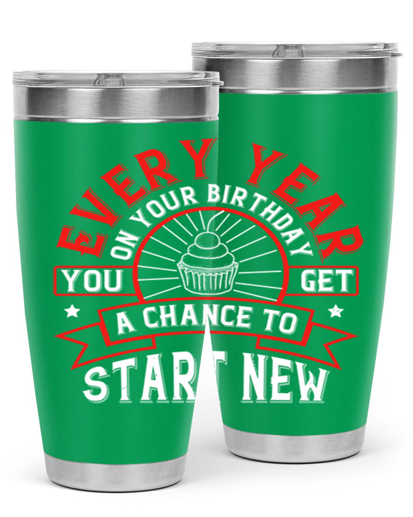 Every year on your birthday you get a chance to start new Style 86#- birthday- tumbler
