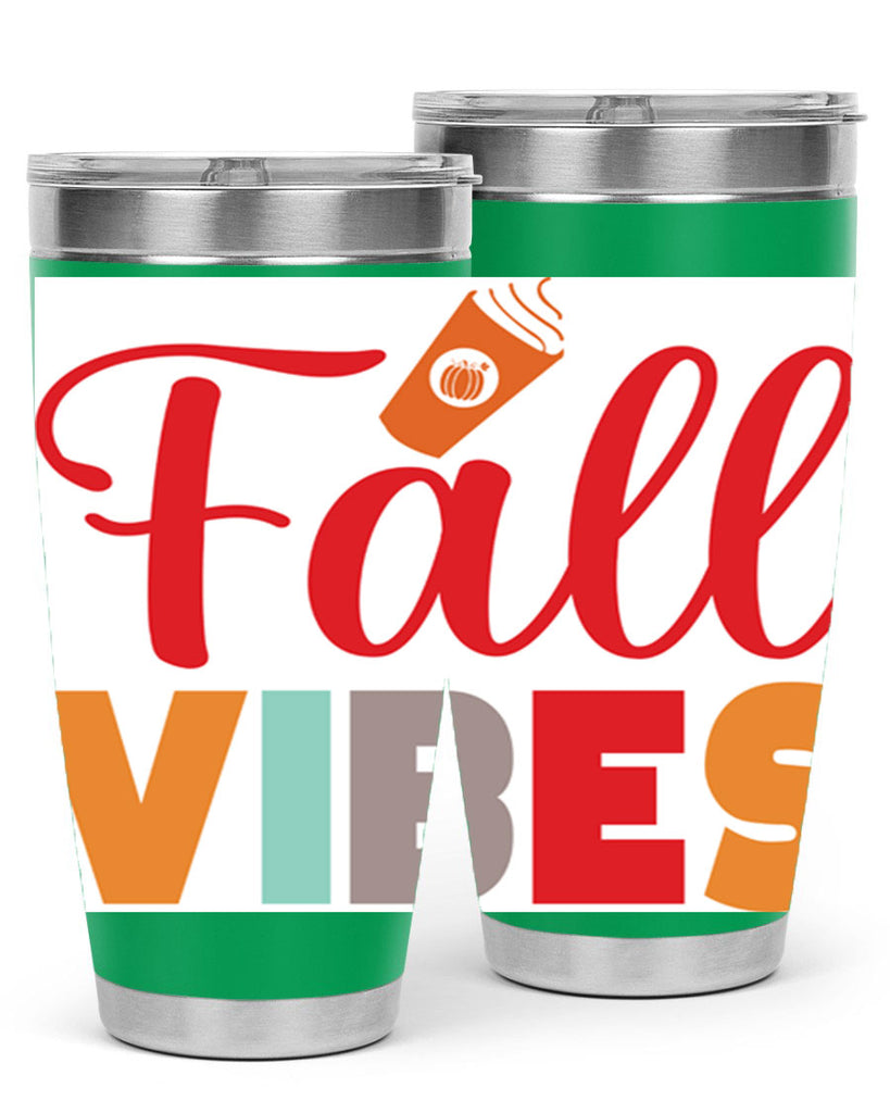 FallVibesdesign 166#- fall- Tumbler