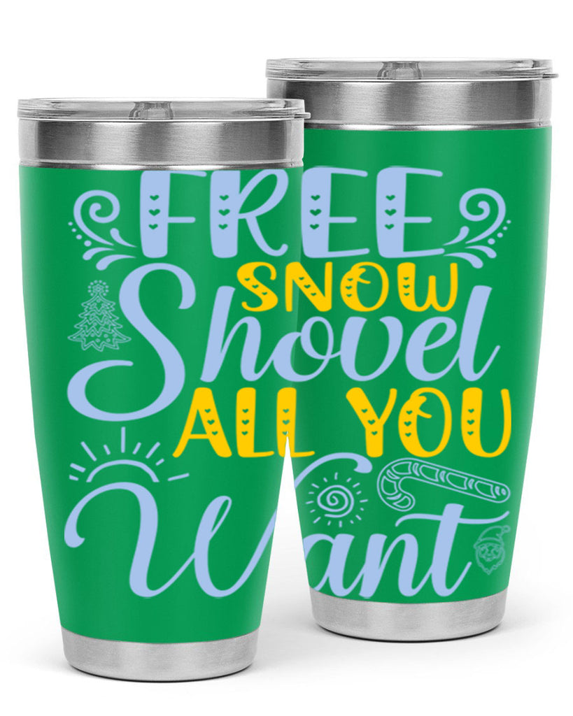 Free snow shovel all you want107#- winter- Tumbler