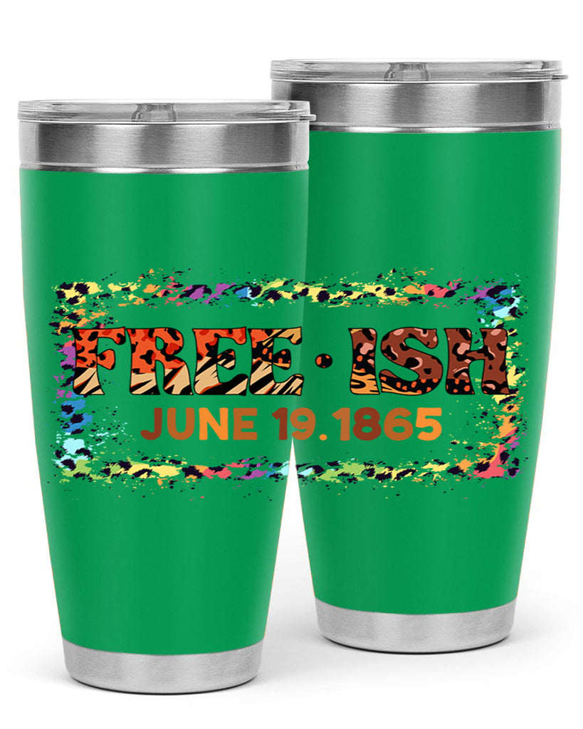 FreeIsh June 1865 Junteenth Png 32#- Juneteenth- tumbler