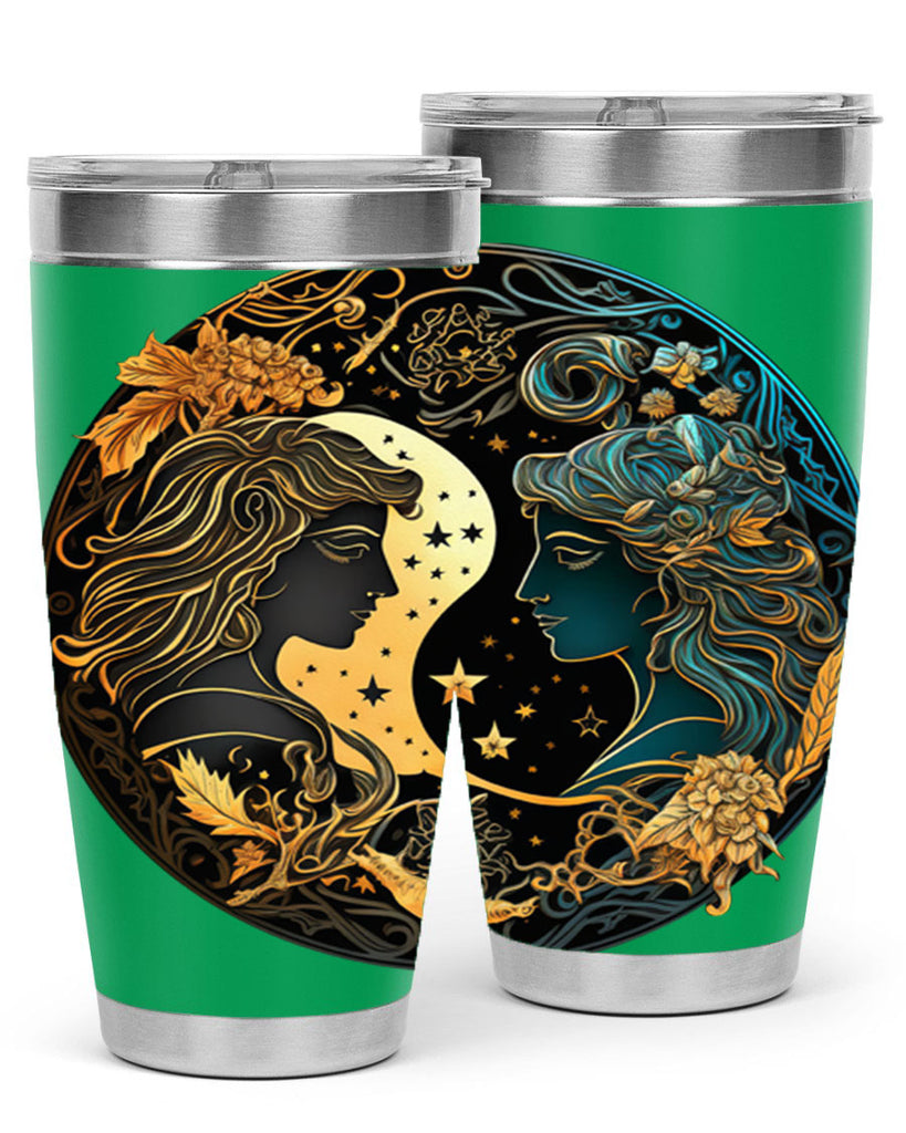 Gemini 216#- zodiac- Tumbler