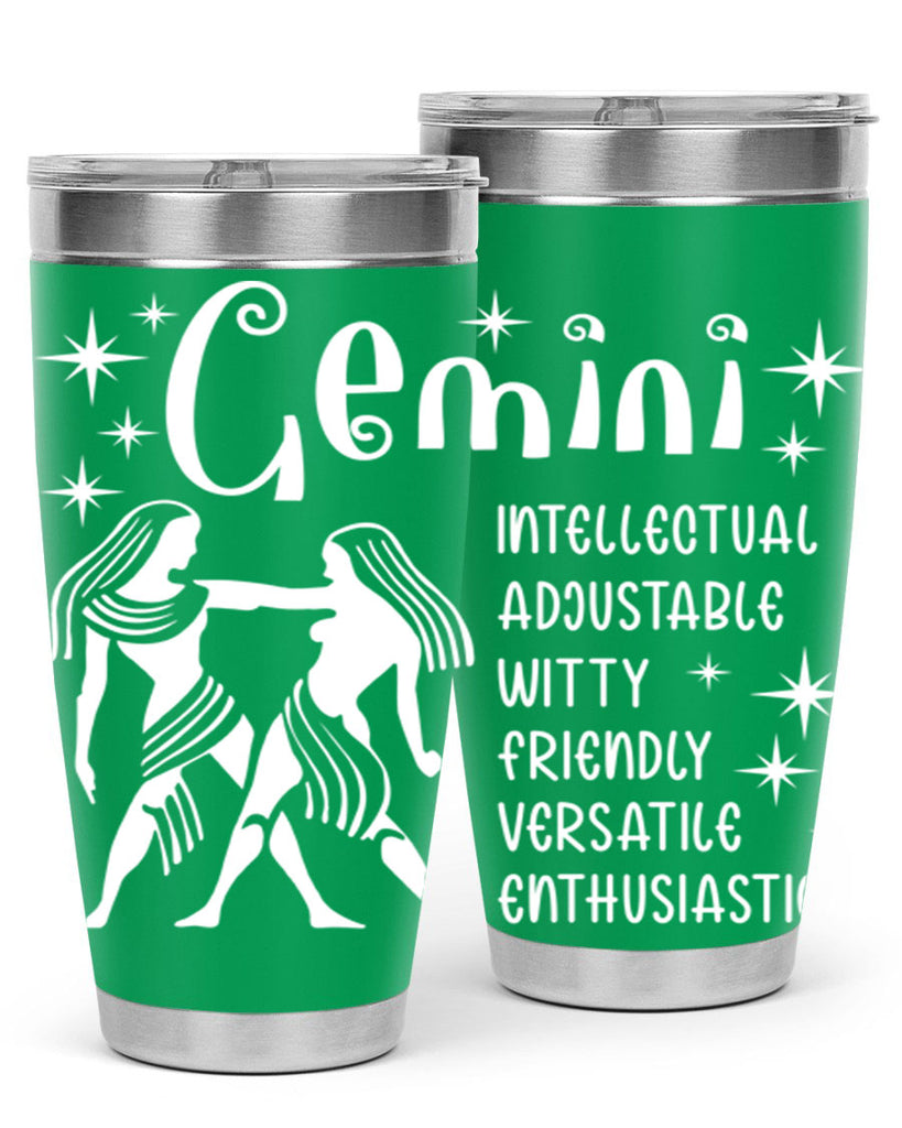 Gemini 221#- zodiac- Tumbler