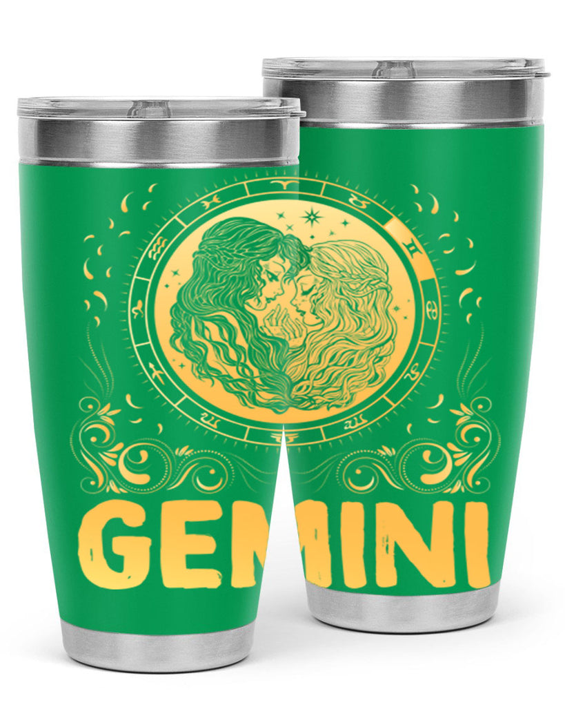 Gemini 234#- zodiac- Tumbler
