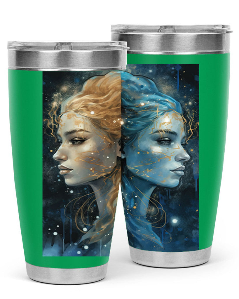 Gemini 56#- zodiac- Tumbler