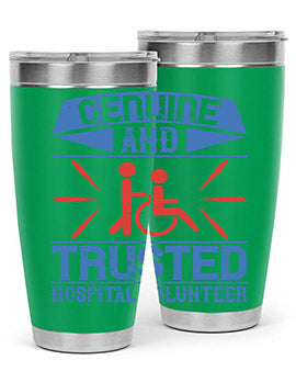 Genuine and Trusted Hospital Volunteer Style 2#- volunteer- Tumbler