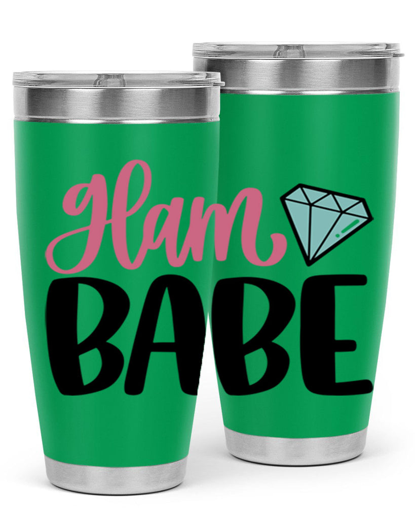 Glam Babe Style 98#- make up- Tumbler