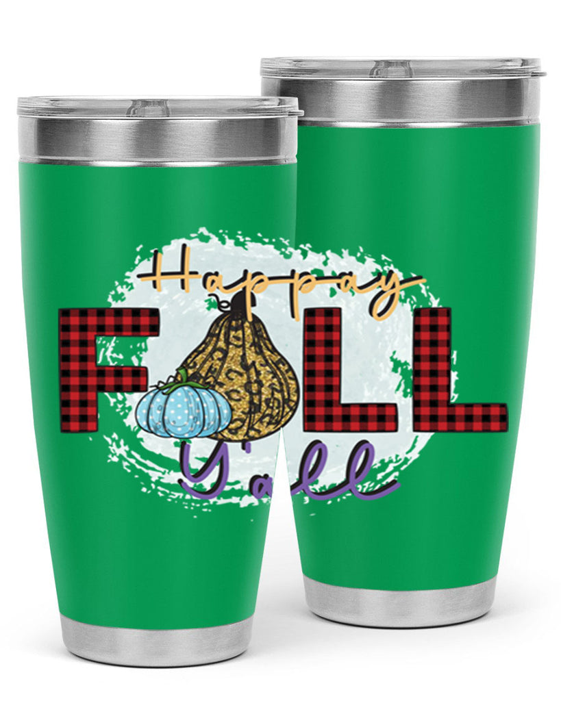 Happay Fall Y all 217#- fall- Tumbler